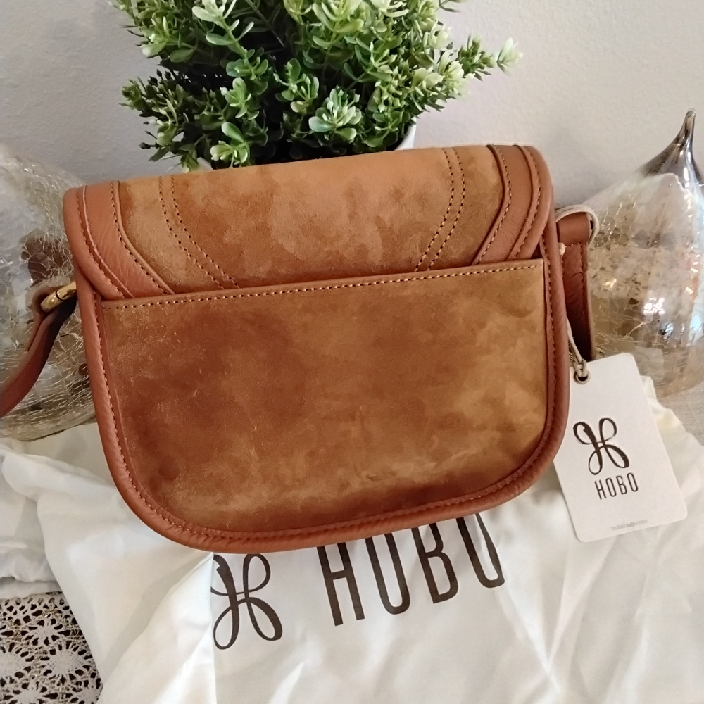 HOBO Brown Leather Crossbody Bag - Picture 5 of 5